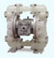 Model 4061 - 3/4” Polypropylene DD Pump with Teflon/Santoprene Diaphragms